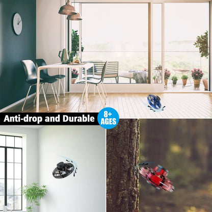 Flying Spinner,Mini Drones for Kids,Flying Orb Ball Hand Controlled,Ufo Magic Ball Toy for Adult and Kids (Blue)