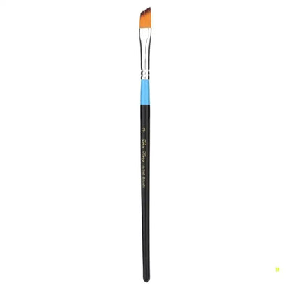 Hand Painted Brush Nylon Hair Artist Paintbrush Acrylic Art Paint Brush, Fine Tip Paint Brush for Watercolor Paint Brush F19E