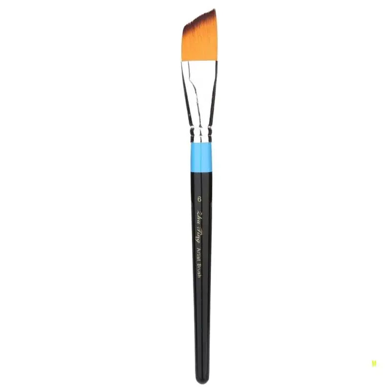 Hand Painted Brush Nylon Hair Artist Paintbrush Acrylic Art Paint Brush, Fine Tip Paint Brush for Watercolor Paint Brush F19E